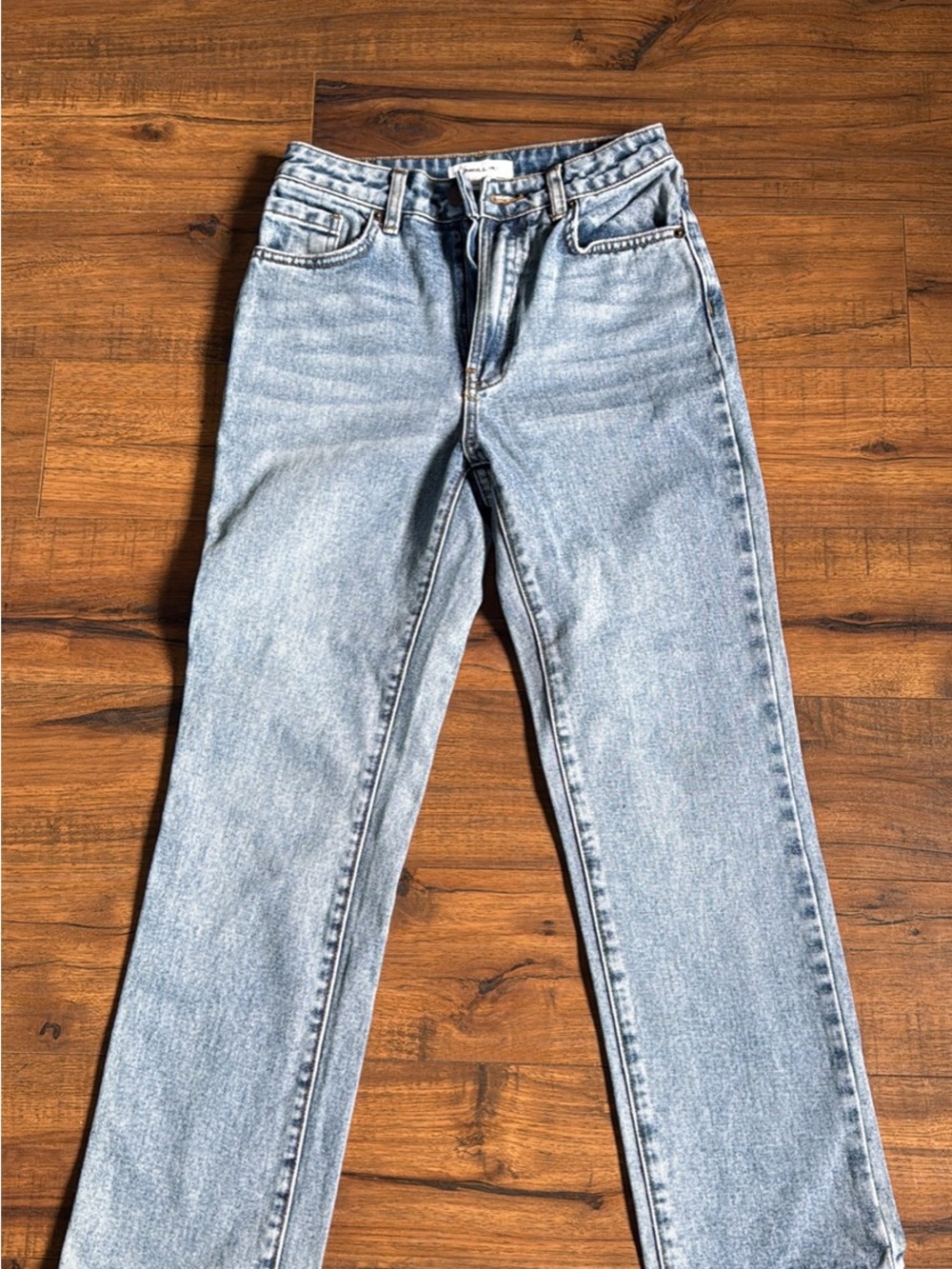 O'Neill Light Wash Women's Straight-Leg Jeans